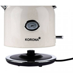 KORONA KORONA Wasserkocher Korona Retro 20666 Wasserkocher schnurlos Pastell, 1.70 l, 2200 W Чайник KORONA Korona Retro 20666 беспроводной чайник пастельный, 1,70 л, 2200 Вт
