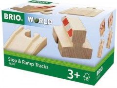 BRIO Rampen Prell-Bock Pack Пакет Ramps Bounce-Bock