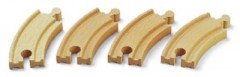 BRIO kurze gebogene Gleise короткие изогнутые дорожки