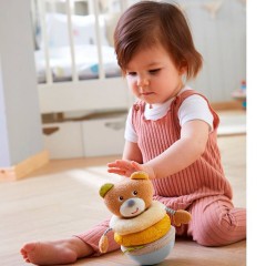 Haba Stoffspielzeug Stehauffigur Stapel-Bar Штабелируемая барная стойка с мягкой игрушкой