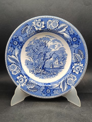 Тарелки винтажные Wood &amp; Sons, Коллекция "Woodland", фарфор, 5 шт., 23 см, Великобритания, 1960-70гг.