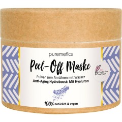 puremetics Anti-Aging Hydroboost: Mit Hyaluron Peel-Off Gesichtsmasken Антивозрастной гидроусилитель: с гиалуроновыми отшелушивающими масками для лица