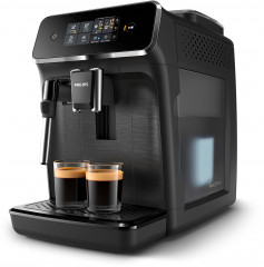 Philips Philips Kaffeevollautomat 2200 Serie EP2220/10, fur 2 Kaffeespezialitaten und anpassbarer Aromastarke, mattschwarz Полностью автоматическая кофемашина Philips серии 2200 EP2220/10, для приготовления 2 видов кофе и регулируемой крепости аромата, м
