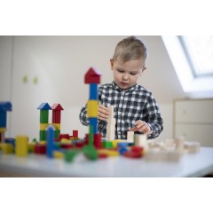 Eichhorn Holzbausteine bunt Красочные деревянные строительные блоки