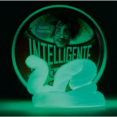 TrendBuzz Intelligente Knete: Blaues Phantom inkl. Schwarzlicht-Lampe Интеллектуальная замазка: синий фантом с лампой черного света