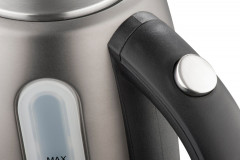 eta eta Wasserkocher ELA ETA859890040, 1,7 l, 2100 W, in Grau aus Edelstahl  чайник ETA ELA ETA859890040, 1,7 л, 2100 Вт, серого цвета из нержавеющей стали.