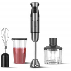 KLAMER KLAMER Stabmixer KLAMER Stabmixer Set 800 Watt, 4 in 1 Purierstab Edelstahl mit stufen…  Ручной блендер KLAMER Набор ручных блендеров KLAMER мощностью 800 Вт, очищающий стержень 4 в 1 из нержавеющей стали с…