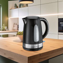 BOMANN BOMANN Wasserkocher, Schnurloser 2200W Wasserkocher mit 360° Steckverbindung 1,5 Liter Чайник BOMANN, беспроводной чайник мощностью 2200 Вт с разъемом на 360°, 1,5 литра