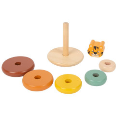 Small Foot Stapelturm Tiger Safari Сафари на тиграх со штабелируемой башней