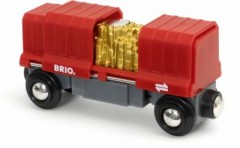 BRIO Container Goldwaggon Контейнерный золотой фургон