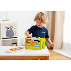 myToys ORIGINALS Klopfbank mit Xylophon Скамейка с ксилофоном