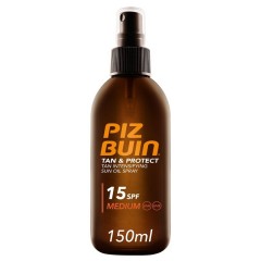 Piz Buin Tan & Protect Tan Intensifying Sun Oil Spray LSF 15 Tan & Protect Солнцезащитный спрей с маслом для усиления загара SPF 15