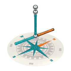 Geomag Geomag Mechanics Motion RE Compass 35 Teile Компас Geomag Mechanics Motion RE 35 деталей