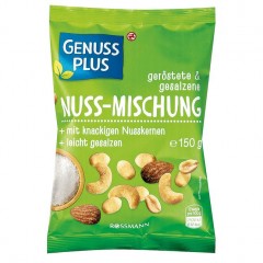 GENUSS PLUS gerostete и gesalzene Nuss-Mischung 150 г