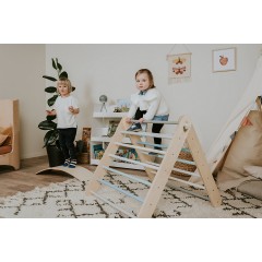 leggo Kletterdreieck Sprossenwand mit Rampe Восхождение на треугольную шведскую стенку с рампой