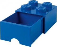 LEGO LEGO Aufbewahrungsbox 4er blau mit Schublade, 25 x 25 x 18 cm Набор ящиков для хранения LEGO из 4 синих ящиков с выдвижным ящиком, 25 x 25 x 18 см.