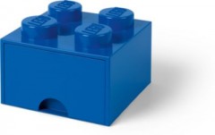 LEGO LEGO Aufbewahrungsbox 4er blau mit Schublade, 25 x 25 x 18 cm Набор ящиков для хранения LEGO из 4 синих ящиков с выдвижным ящиком, 25 x 25 x 18 см.
