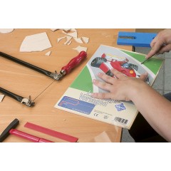 Pebaro Laubsagevorlage Kantenhocker Osterhase Пасхальный кролик