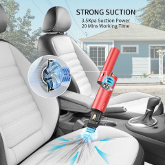 Evermotor Evermotor Akku-Handstaubsauger Autostaubsauger 270° Drehwinkel, Waschbarer Filter, beutellos Blau Беспроводной ручной пылесос Evermotor, автомобильный пылесос, угол поворота 270°, моющийся фильтр, без мешка