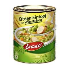 Erasco Гороховое рагу с сосисками 800г