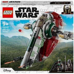 LEGO Star Wars 75312 Boba Fetts Starship ЛЕГО Звездолет Бобы Фетта