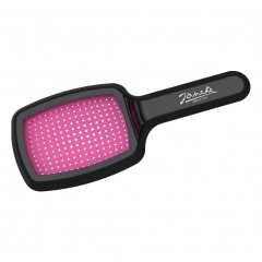 Giorgio Janeke Curvy Brush quot;Mquot; Vented Black Fuchsia Пышная кисть "М" Вентилируемая черная фуксия