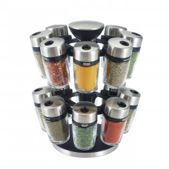 Cole &amp; Mason Coleamp;Mason 16er Gewucrzkarussell  silber Карусель для специй Coleamp;Mason 16