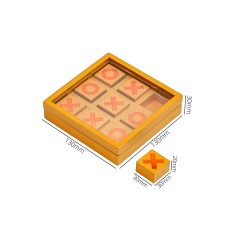 Hocan Tic-Tac-Toe Brettspiel-Bausteinspielzeug fur die fruhe Bildung von Kindern Настольная игра крестики-нолики