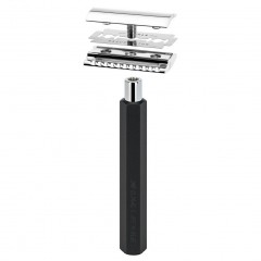Muhle HEXAGON S31M HXG Graphite 3tlg. Rasierset Silvertip Fibre HEXAGON S31M HXG Графит 3шт. Набор для бритья Silvertip Fibre