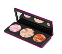 MAC Hypnotizing HolidayStep Bright Up Extra Dimension Skinfinish Palette, Light, МАК Лимитированная Палетка хайлайтеров, светлые оттенки