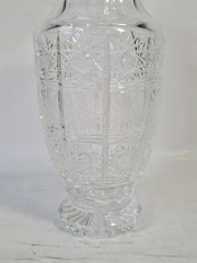 Ваза винтажная Im Stil La Galacia с огранкой, хрусталь, 21 см, Германия, 1970-80гг.