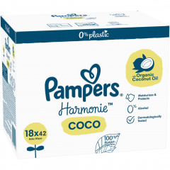 Pampers Ecom Vorteilspack Feuchte Tucher quot;Coconutquot; Ecom Advantage Pack Влажные салфетки quot;Кокосquot;