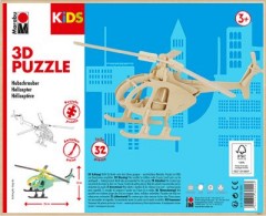 Marabu KIDS 3D Puzzle Helikopter KIDS 3D Пазл Вертолет