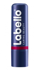 Labello Lippenpflege Caring Beauty Red Лабелло Карандаш бальзам с маслом Ши для ухода за губами, Красный, 4,8 г