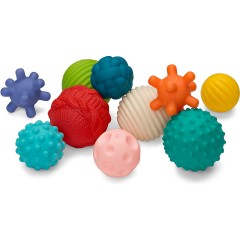 Infantino Infantino Go Gaga Texturierter Multi Balle Set Набор текстурированных мячей Infantino Go Gaga