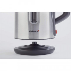 KORONA KORONA Wasserkocher Edelstahl-Wasslerkocher 20350, 1,7 l, 2200 W, Edelstahl, 2200 W, 360 Grad drehbar, 1,7 Liter, Uberhitzungsschutz Чайник KORONA чайник нержавеющая сталь 20350, 1,7 л, 2200 Вт, нержавеющая сталь, 2200 Вт, поворот на 360 градусов,