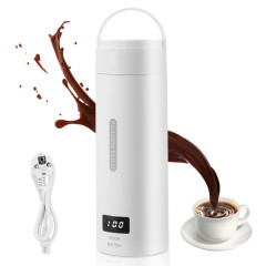 iscooter iscooter Reise-Wasserkocher Reisen Elektrische Wassertasse, 300W Schnellkoch-Teekanne-Heizbecher, 300,00 W, Wasserkocher mit Temperatureinstellung Automatischer Abschaltung Дорожный чайник iscooter, дорожная электрическая чашка для воды, 300 Вт