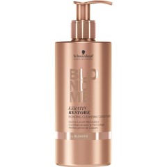 Schwarzkopf (Шварцкопф) Professional Blondme Bonding Cleansing Conditioner Кондиционер для окрашенных волос Keratin Restore, 500 мл