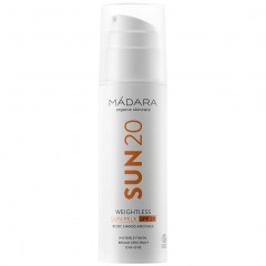 MADARA Weightless Sun Milk SPF 20  Невесомое молочко для загара SPF 20