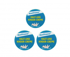 Kaufmann's creme haut und kinder 3stk, Кауфманнс Крем для ухода за чувствительной и сухой кожей, 75 мл x 3 штуки