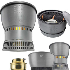 Esbit Esbit Gaskocher Esbit Aluminium Kochset mit Spiritusbrenner  Газовая плита Esbit Алюминиевый кухонный набор Esbit со спиртовой горелкой