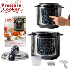 Starlyf Starlyf Reiskocher Pressure Cooker, 800 W, Schnellkochtopf, Multikocher, 8 Programme, Antihaftbeschichtung  Скороварка Starlyf Rice Cooker, 800 Вт, скороварка, мультиварка, 8 программ, антипригарное покрытие