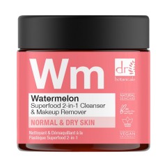 Dr Botanicals Watermelon Superfood 2-in-1 Cleanser & Makeup Remover Очищающее средство и средство для снятия макияжа 2-в-1 с арбузным суперфудом