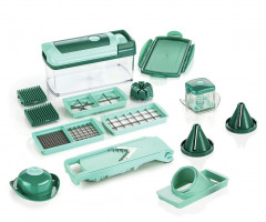 Genius Genius Nicer Dicer 16-tlg. FUSION grun Genius Nicer Dicer 16 шт. СЛИЯНИЕ