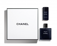 BLEU DE CHANEL COFFRET Эксклюзивный набор BLEU DE CHANEL ограниченной серии: туалетнуя вода 100мл + дезодорант стик 60г