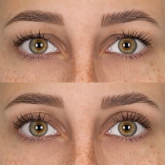 Fleeky Magic Stripes Sticker gegen Schlupflider Наклейка Magic Stripes против опущенных век