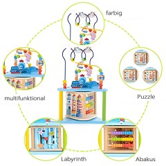 baobe Motorikschleife Meeresmotiv Motorikwurfel Цикл двигательных навыков Кубик двигательных навыков с морским мотивом