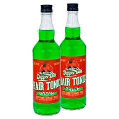 Dapper Dan Hair Tonic Green Doppelpack (2er Set)  Зеленый тоник для волос, двойная упаковка (набор из 2 шт.)