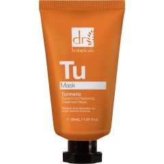 Dr Botanicals Turmeric Superfood Restoring Treatment Mask 30 ml Восстанавливающая лечебная маска Superfood с куркумой