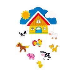 goki Mobile Farm aus Holz Деревянная мобильная ферма